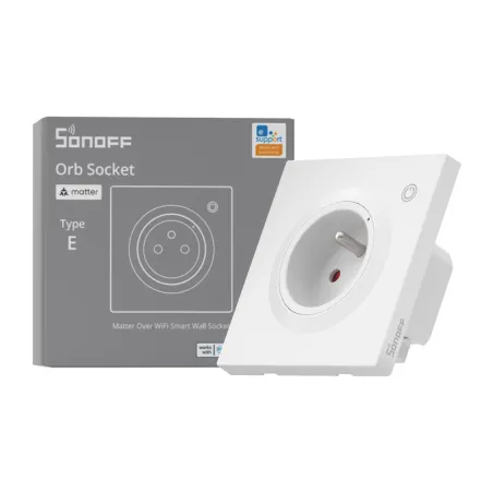 Sonoff WS01TPE-E WiFi Smart Wall Socket (Type E)